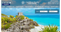 Desktop Screenshot of caribbeanrealtypuertoaventuras.com